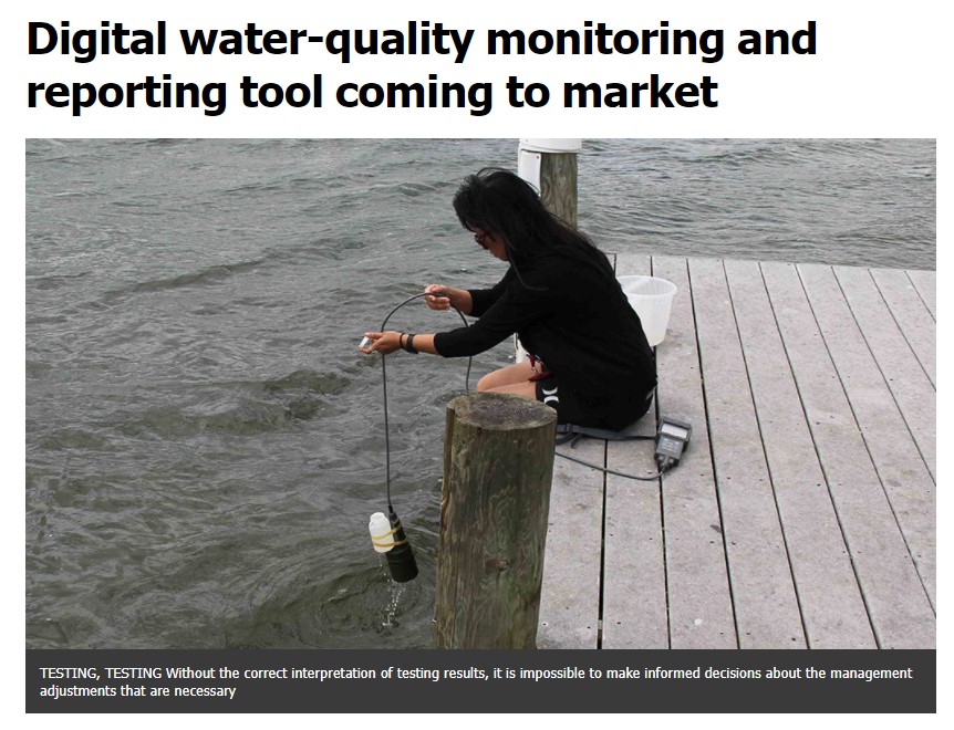 CBSS develops tool for the digitisation and visualisation of water quality monitoring data